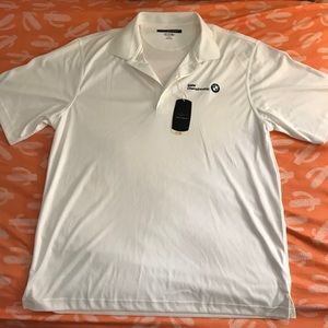 Men’s play dry diamond polo BMW championship shirt